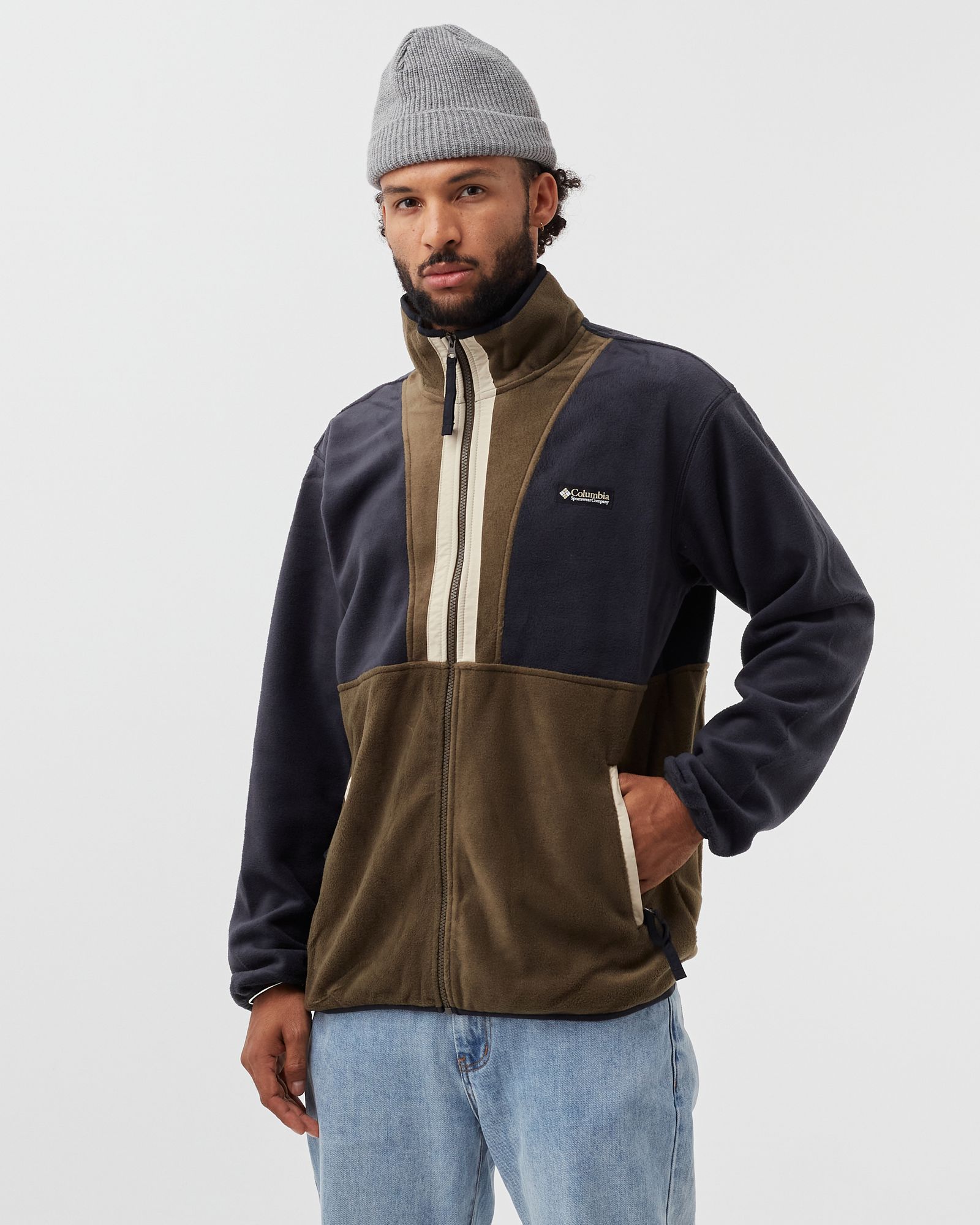 Back Bowl Full Zip Fleece Jacket