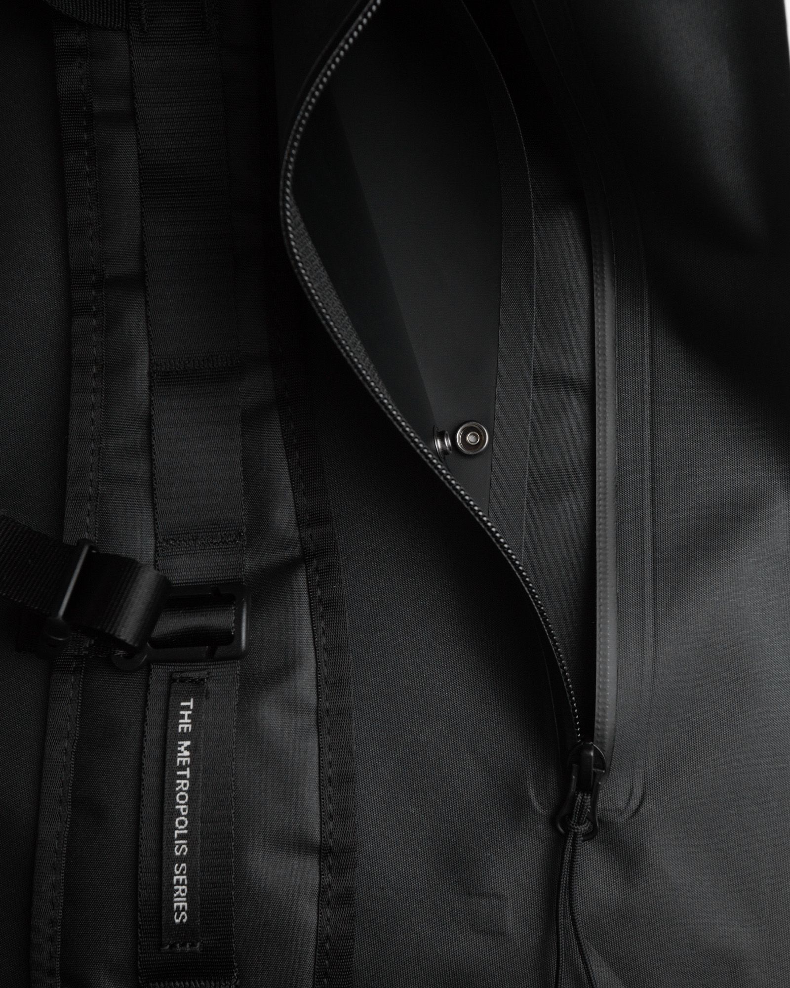 THE METROPOLIS SERIES RUBBER REPS ROLLED BACKPACK