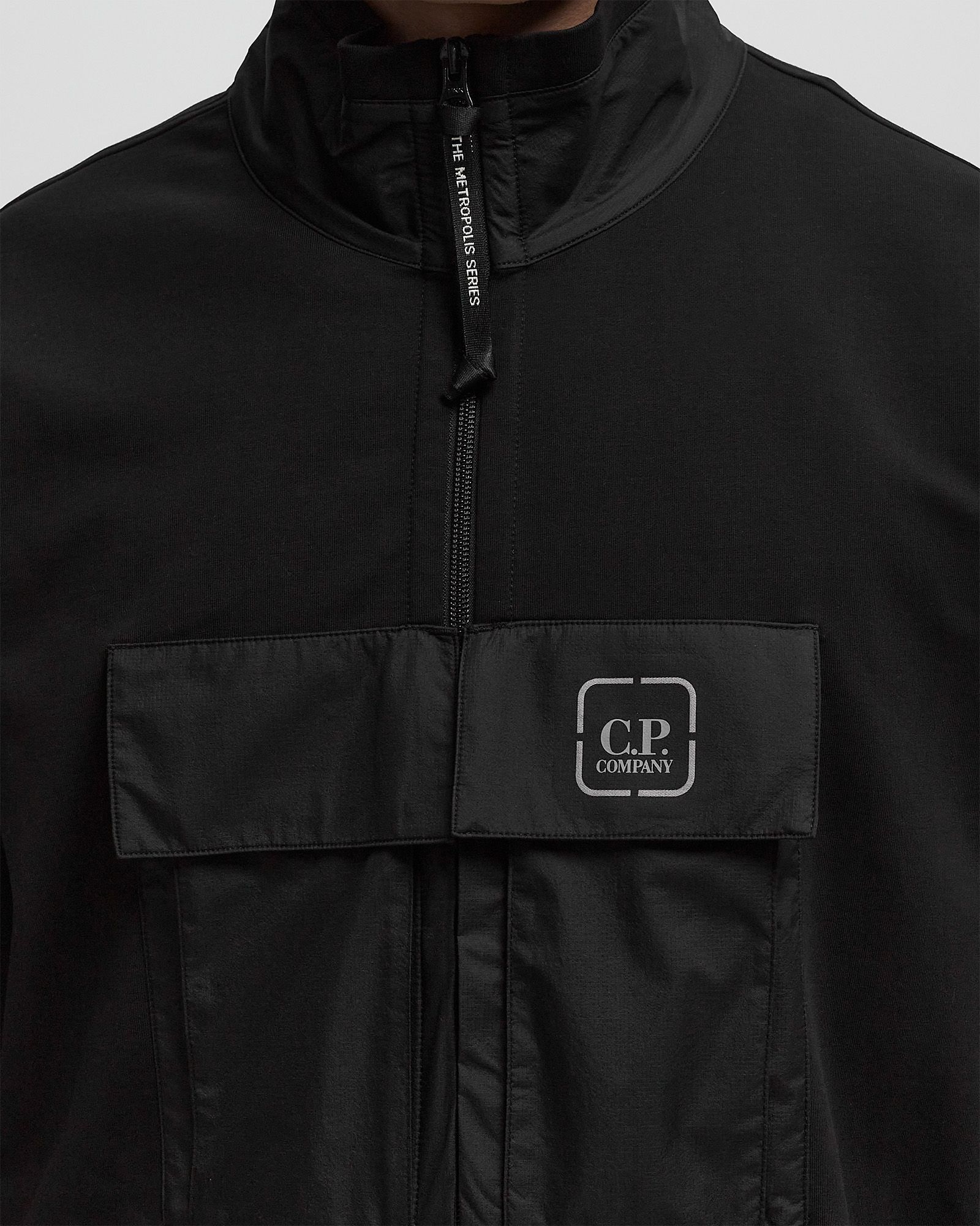 トップス C.P. Company Metropolis Stretch Fleece C.P. Company Metropolis Stretch Fleece Sweatshirt Navy at
