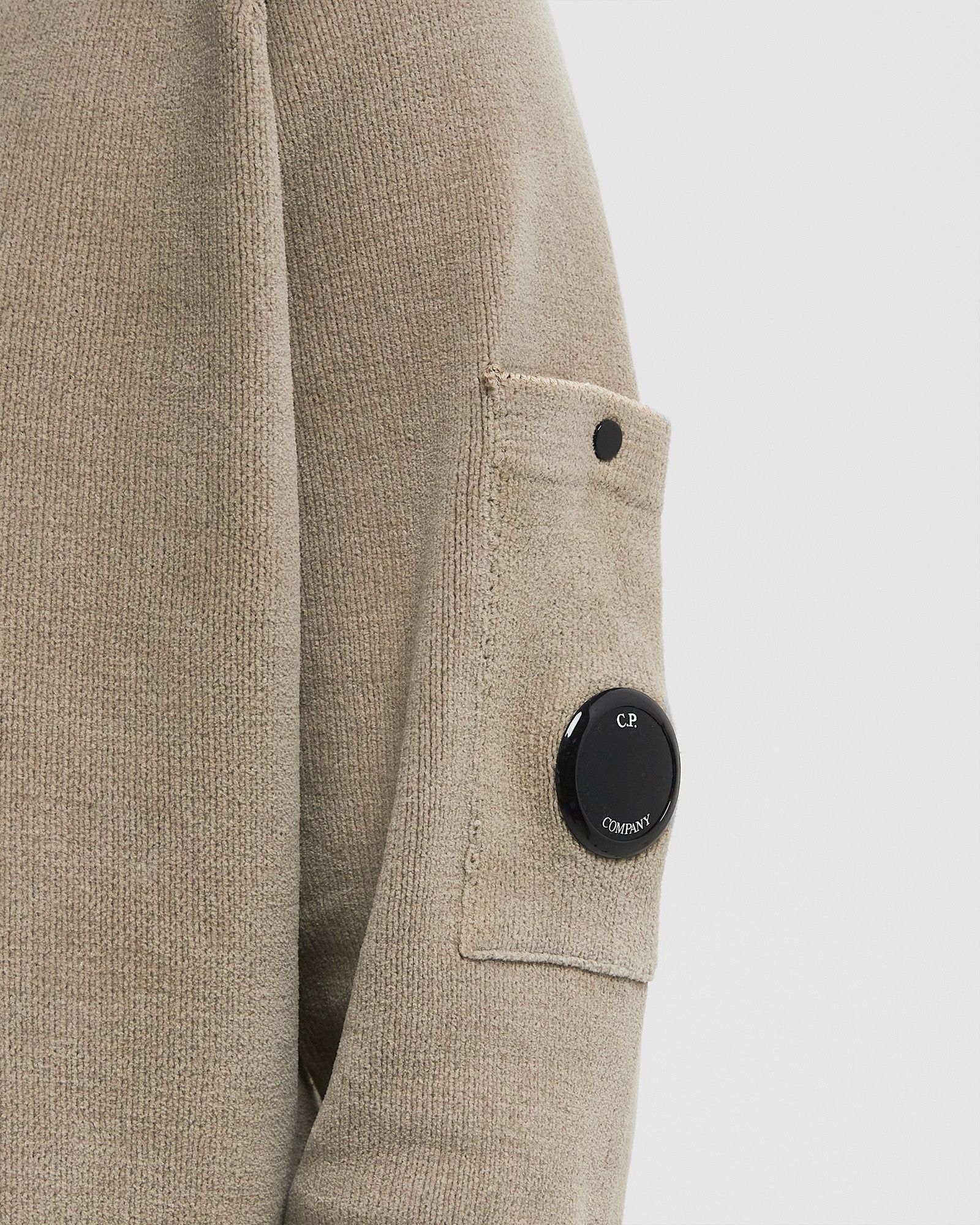 CHENILLE COTTON POLO KNIT