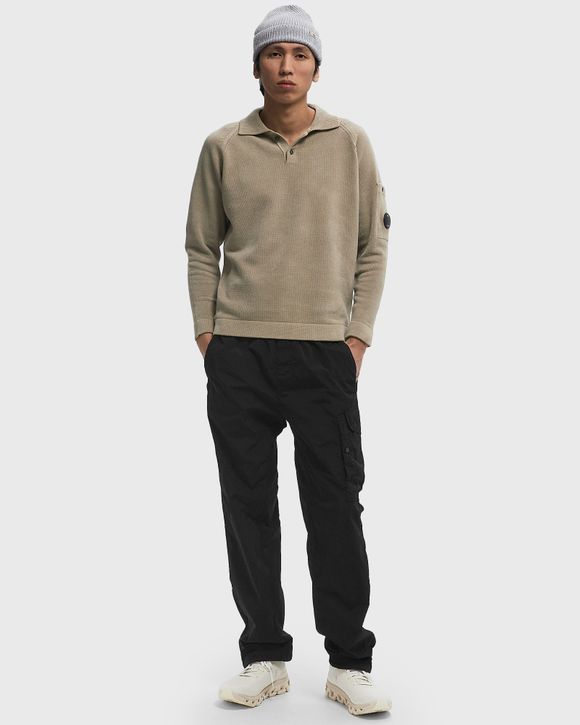 CHENILLE COTTON POLO KNIT