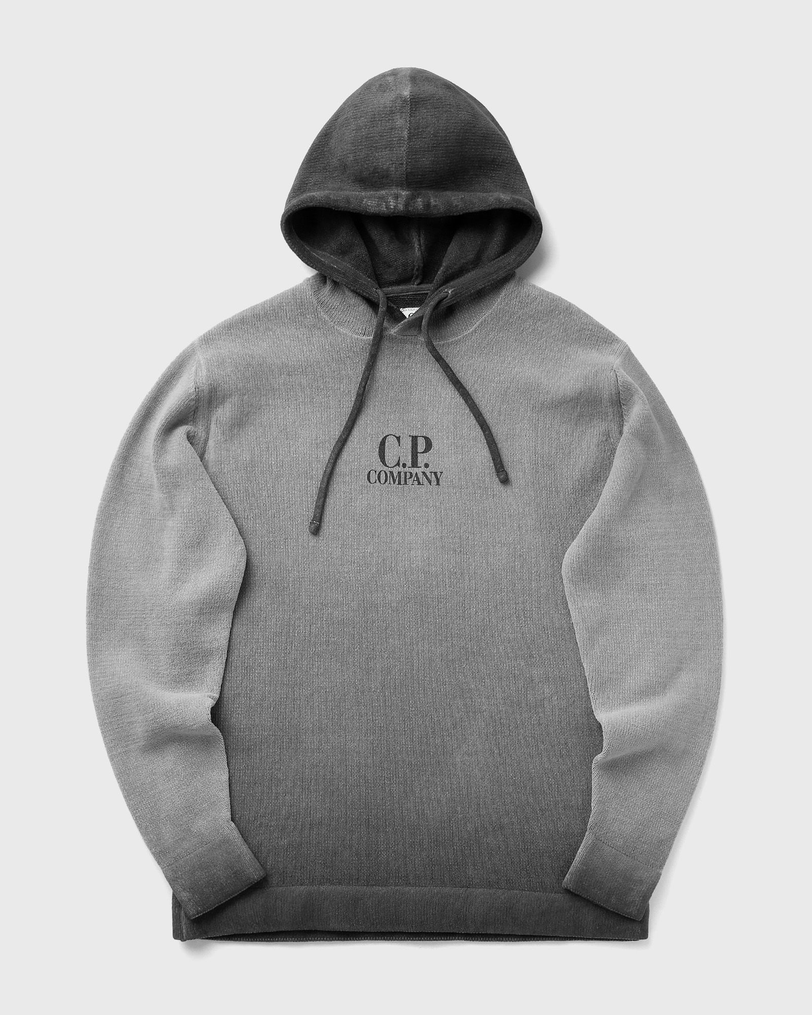 CHENILLE COTTON HOODED KNIT