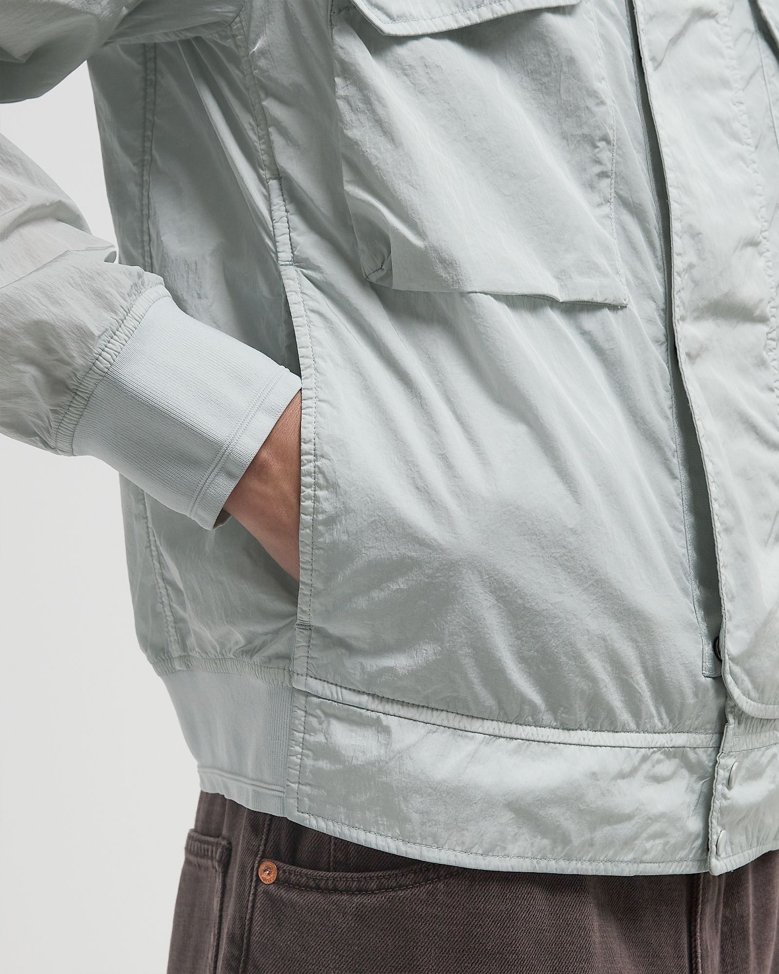 CHROME-R LENS HOODED JACKET