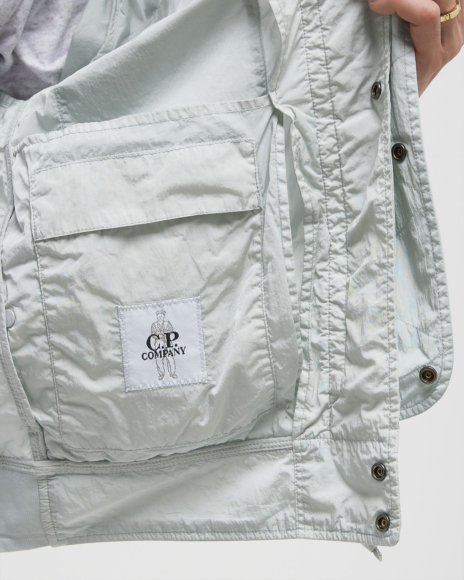 CHROME-R LENS HOODED JACKET