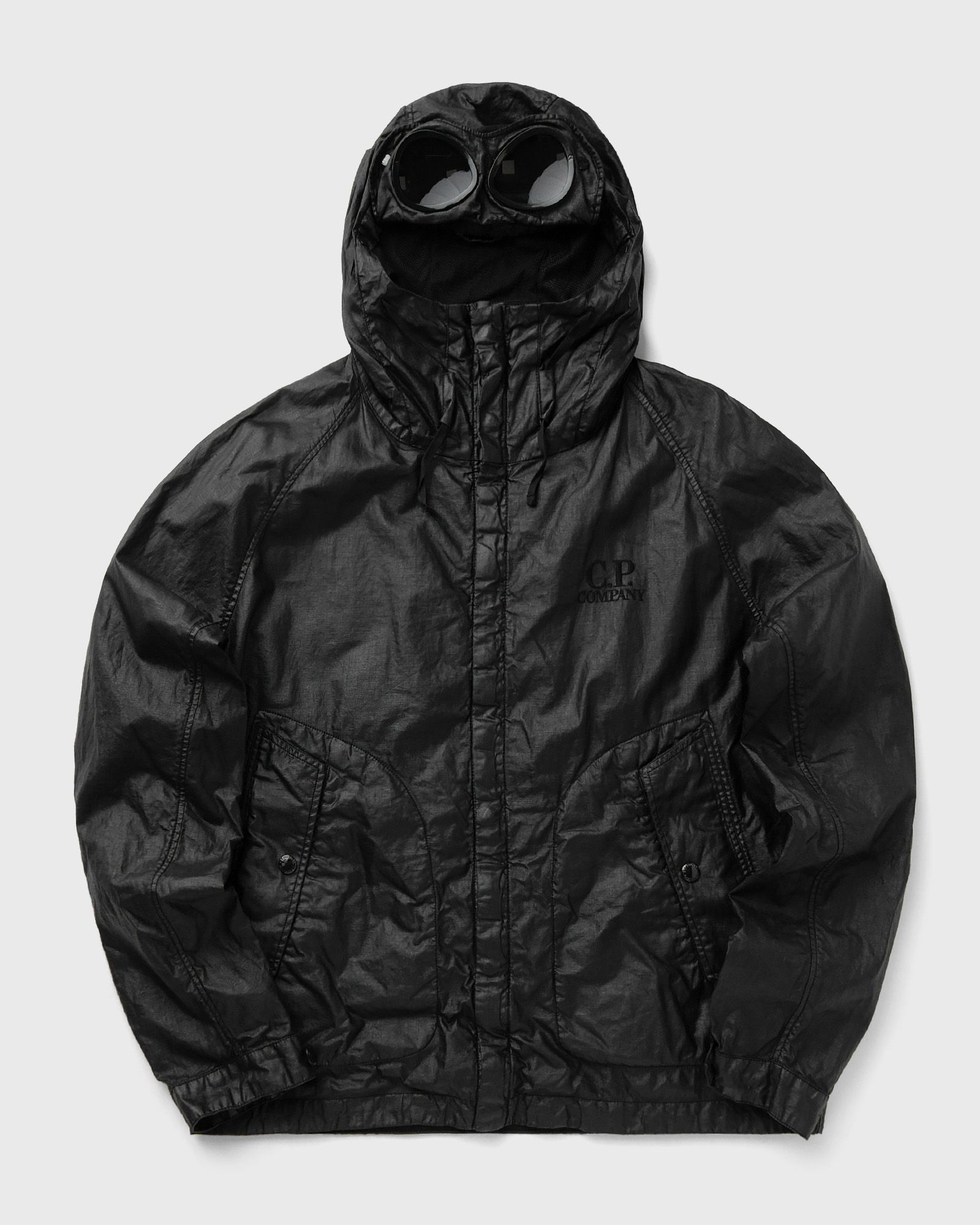 C.P. Company LINO WAX GOGGLE JACKET Black | BSTN Store