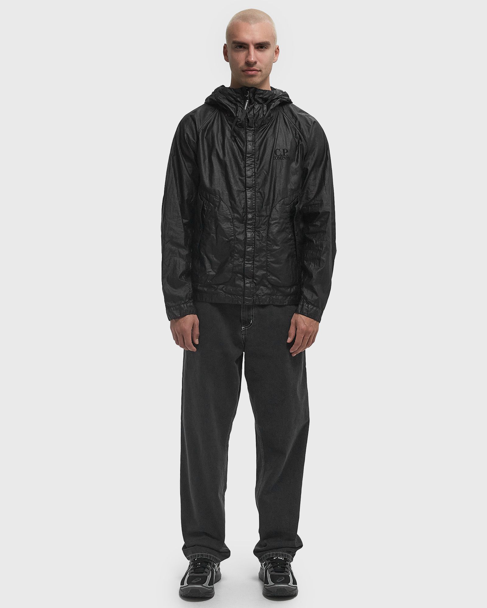 C.P. Company LINO WAX GOGGLE JACKET Black | BSTN Store