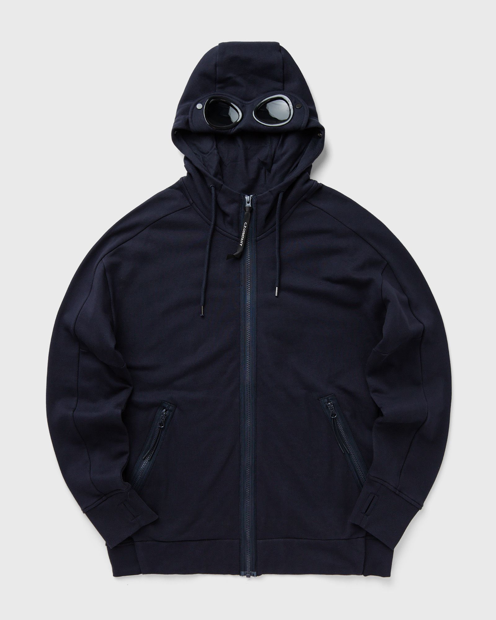 CPCOMPANY フーディ C.P. Company DIAGONAL RAISED FLEECE GOGGLE ZIPPED HOODED