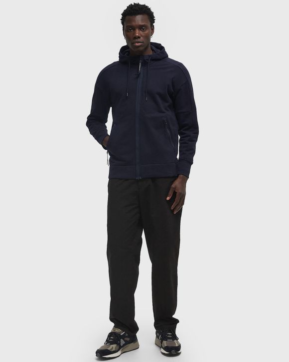 C.P. Company DIAGONAL RAISED FLEECE GOGGLE ZIPPED HOODED