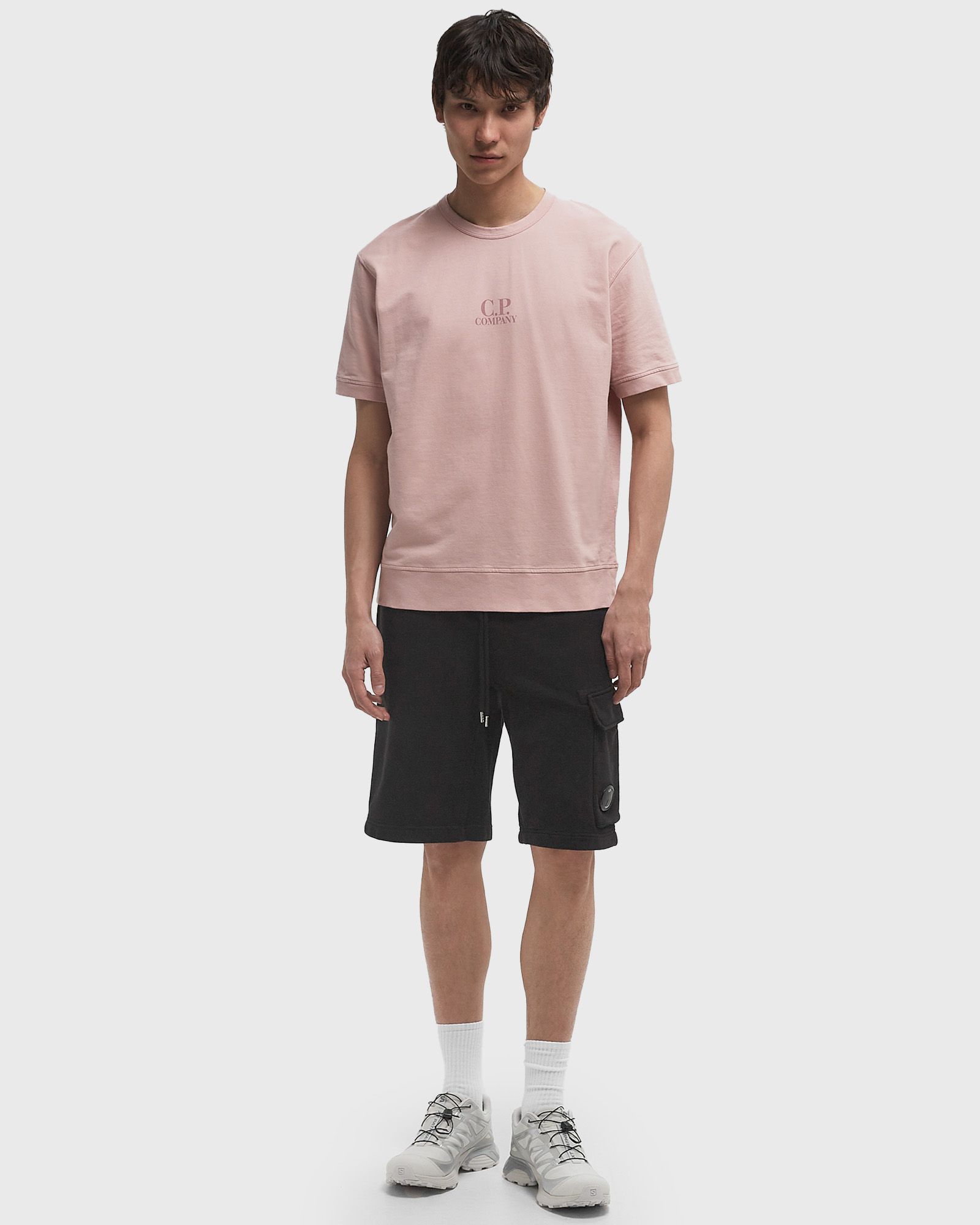 LIGHT FLEECE SHORT SLEEVE SWEATSHIRT