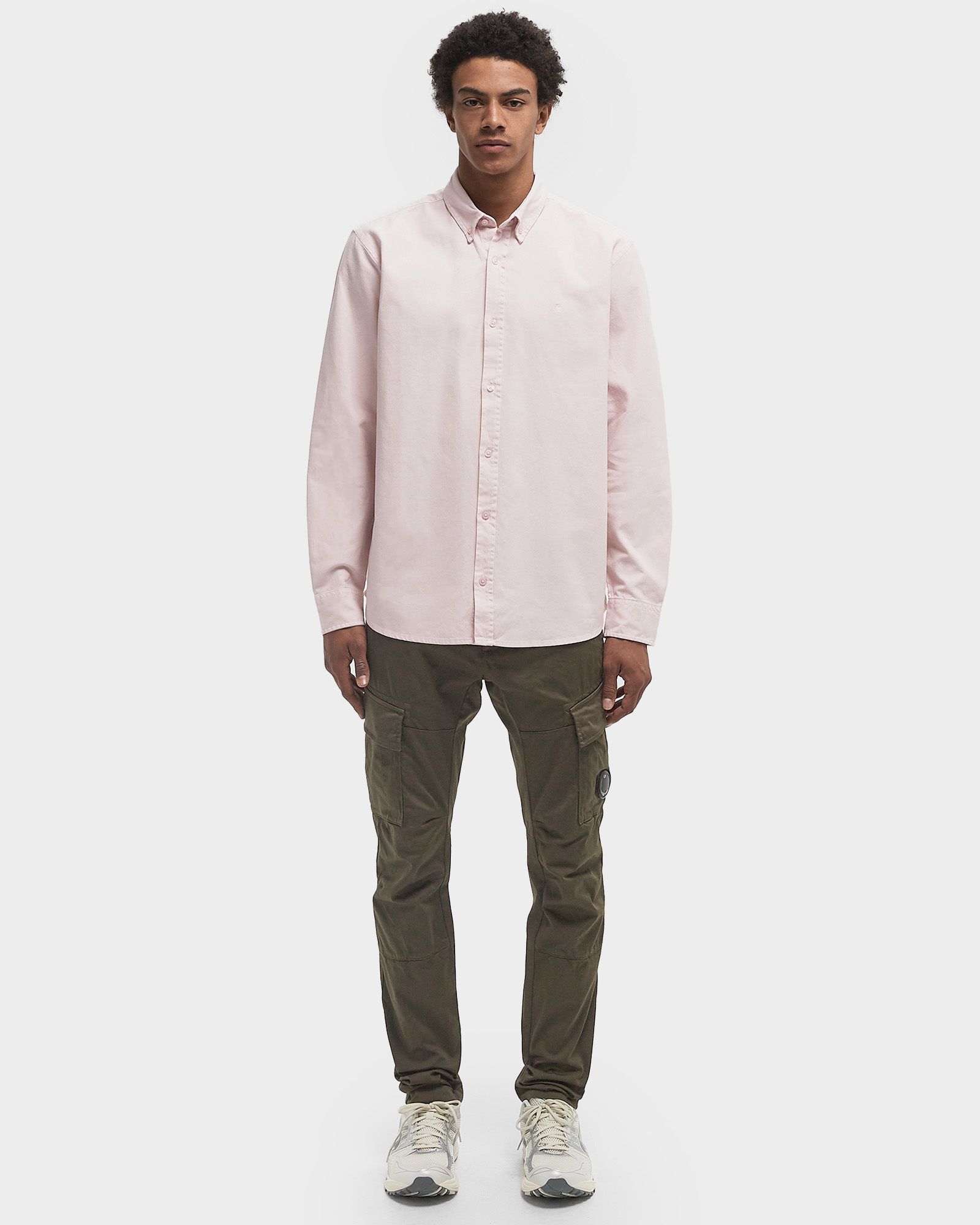 SATEEN STRETCH CARGO LENS PANTS