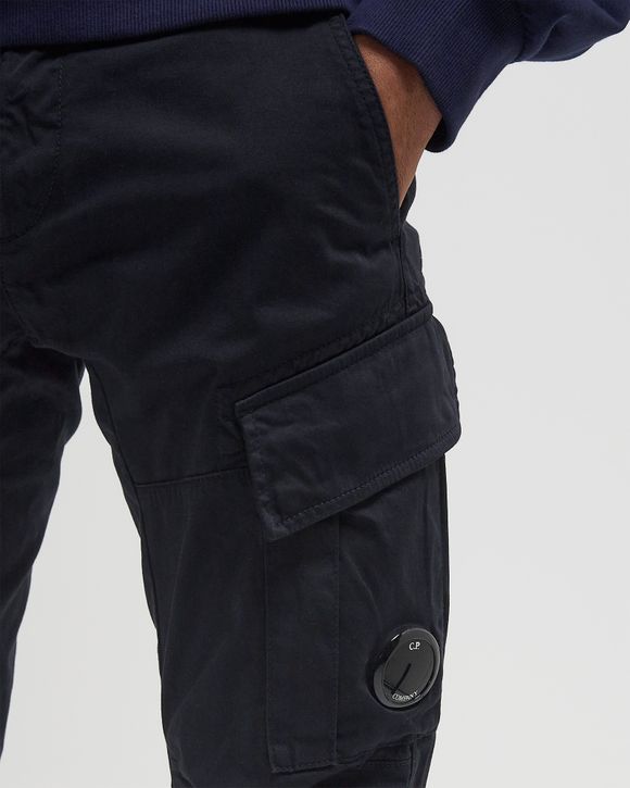 SATEEN STRETCH CARGO LENS PANTS