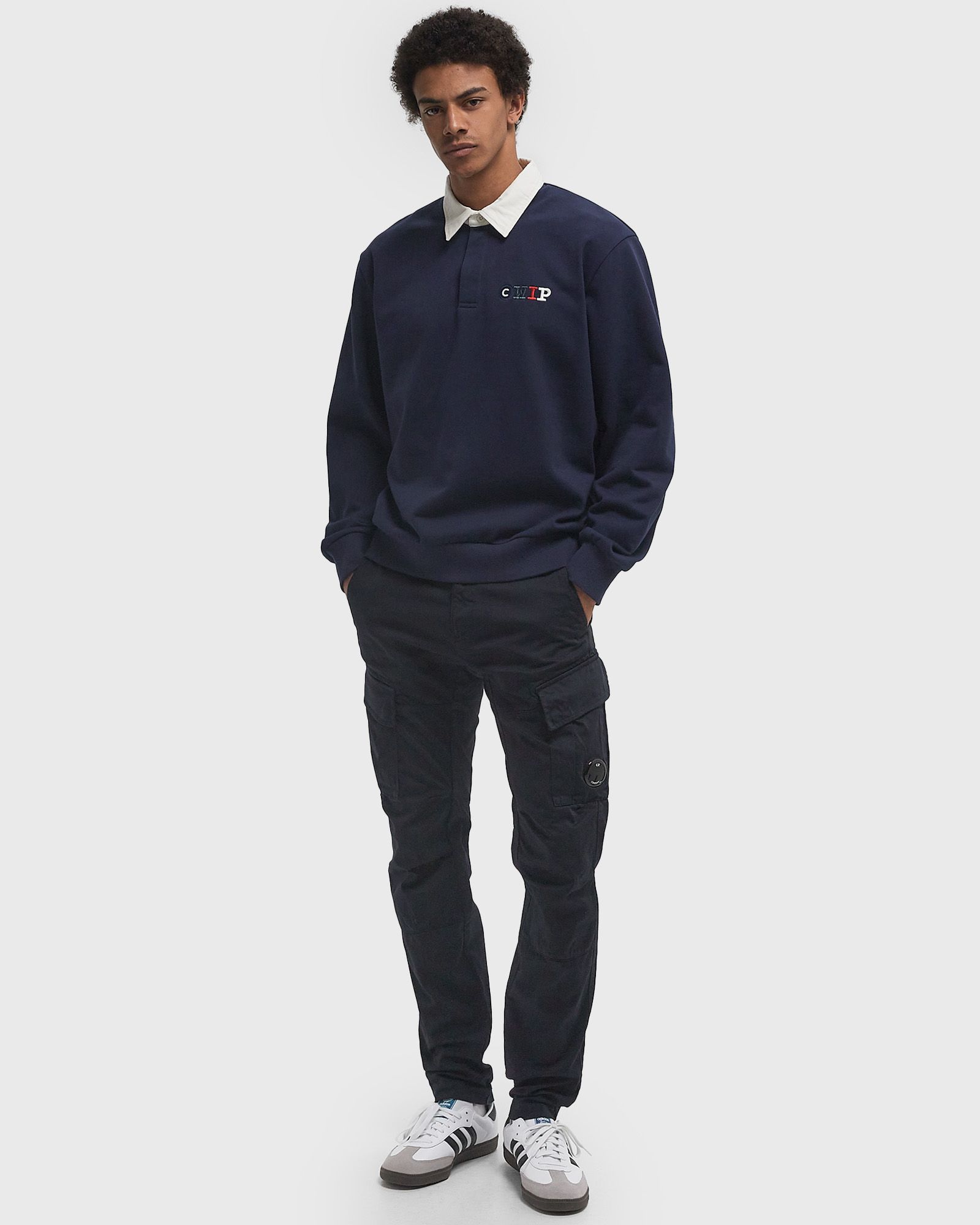 SATEEN STRETCH CARGO LENS PANTS