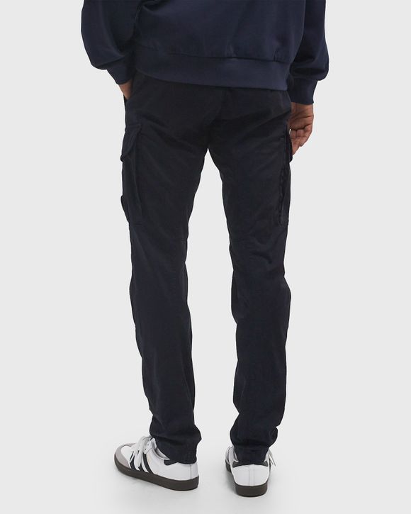 SATEEN STRETCH CARGO LENS PANTS