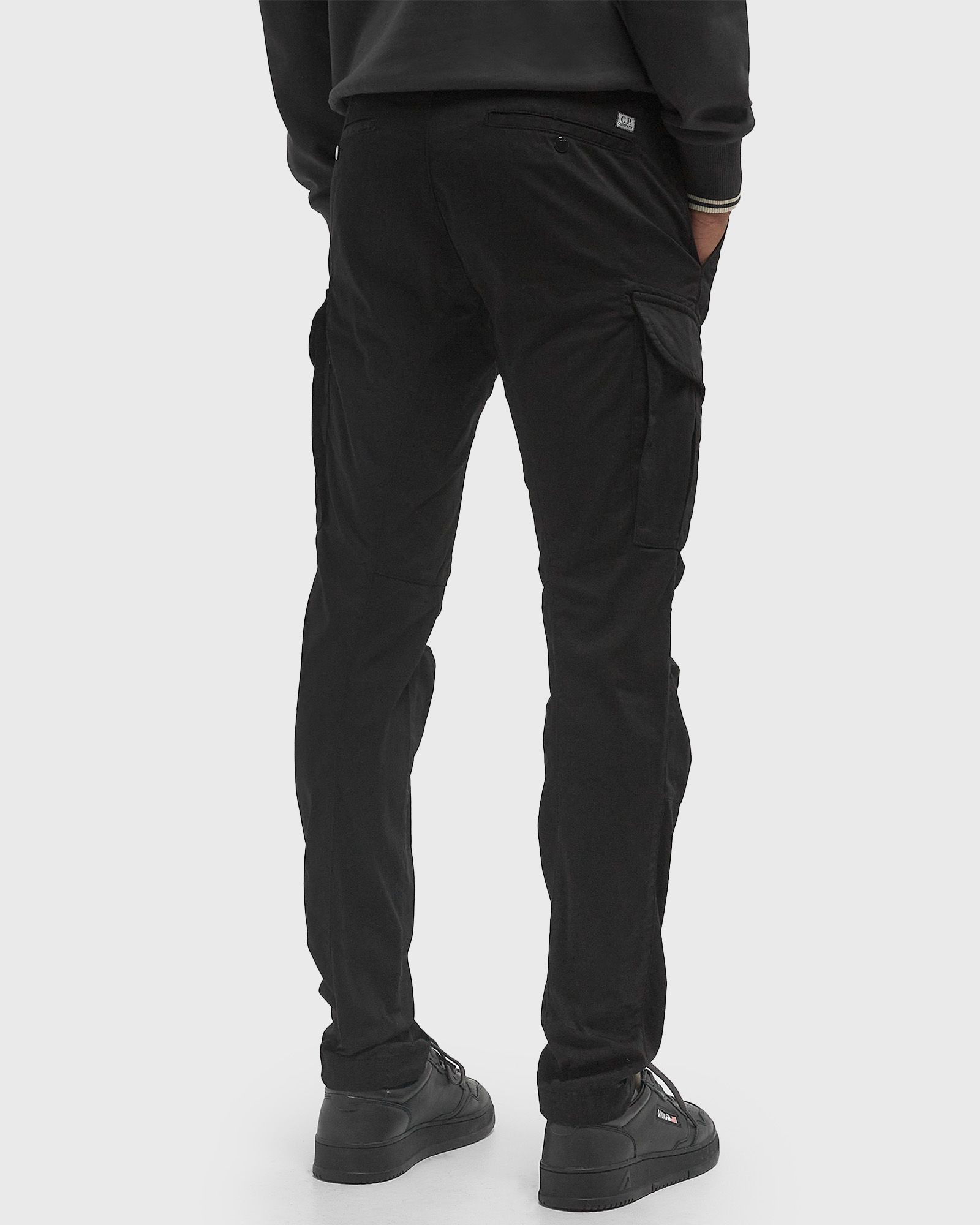 SATEEN STRETCH CARGO LENS PANTS