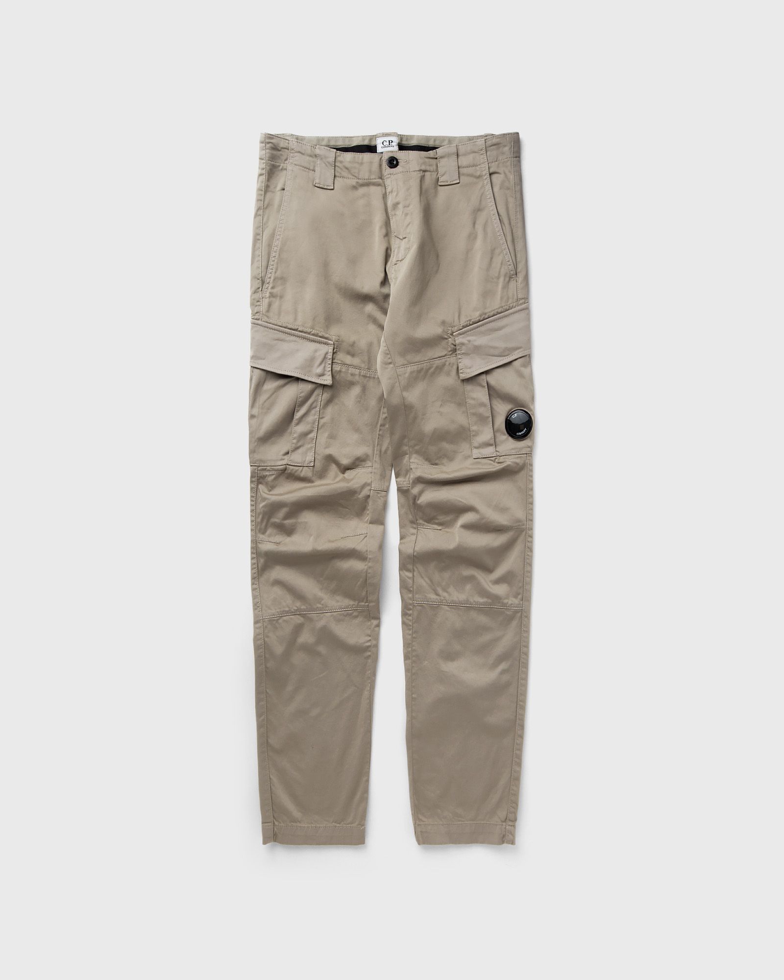 SATEEN STRETCH CARGO LENS PANTS