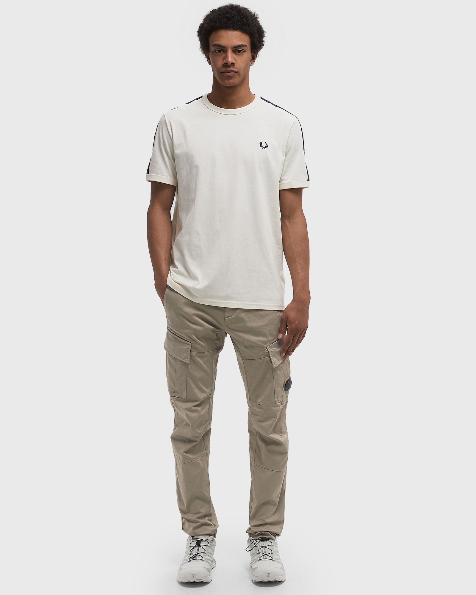 SATEEN STRETCH CARGO LENS PANTS