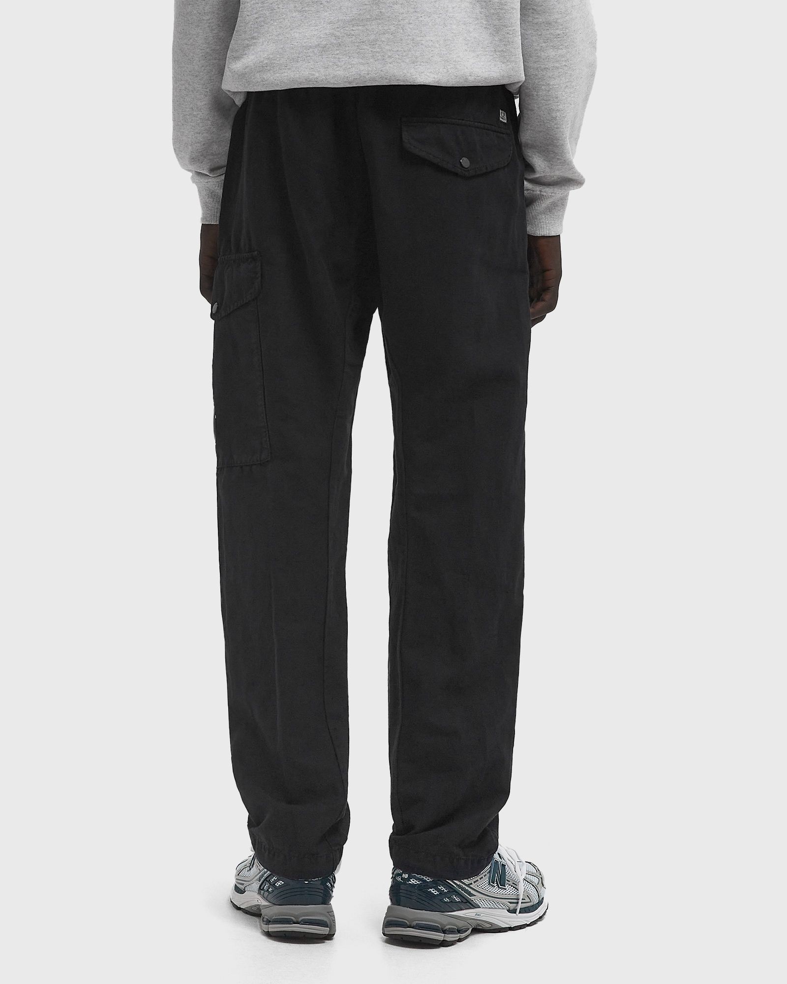 REGULAR FIT COTTON/LINEN PANTS