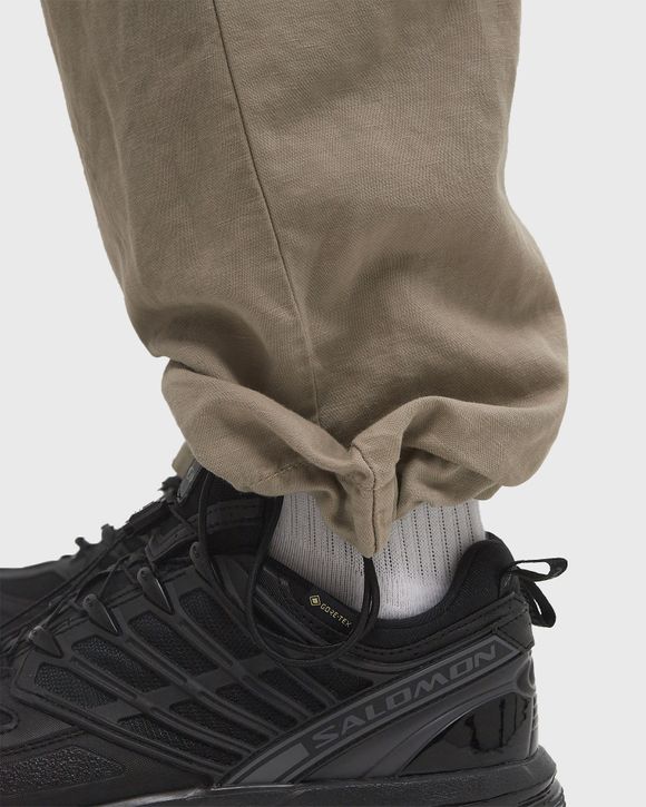 REGULAR FIT COTTON/LINEN PANTS