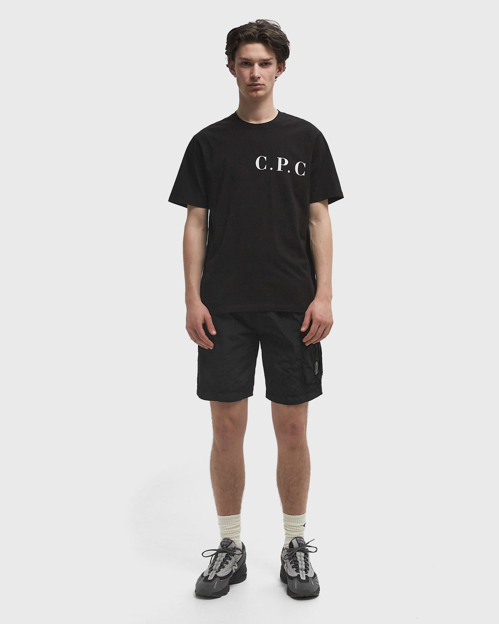 30/1 JERSEY FRONT-BACK LOGO T-SHIRT