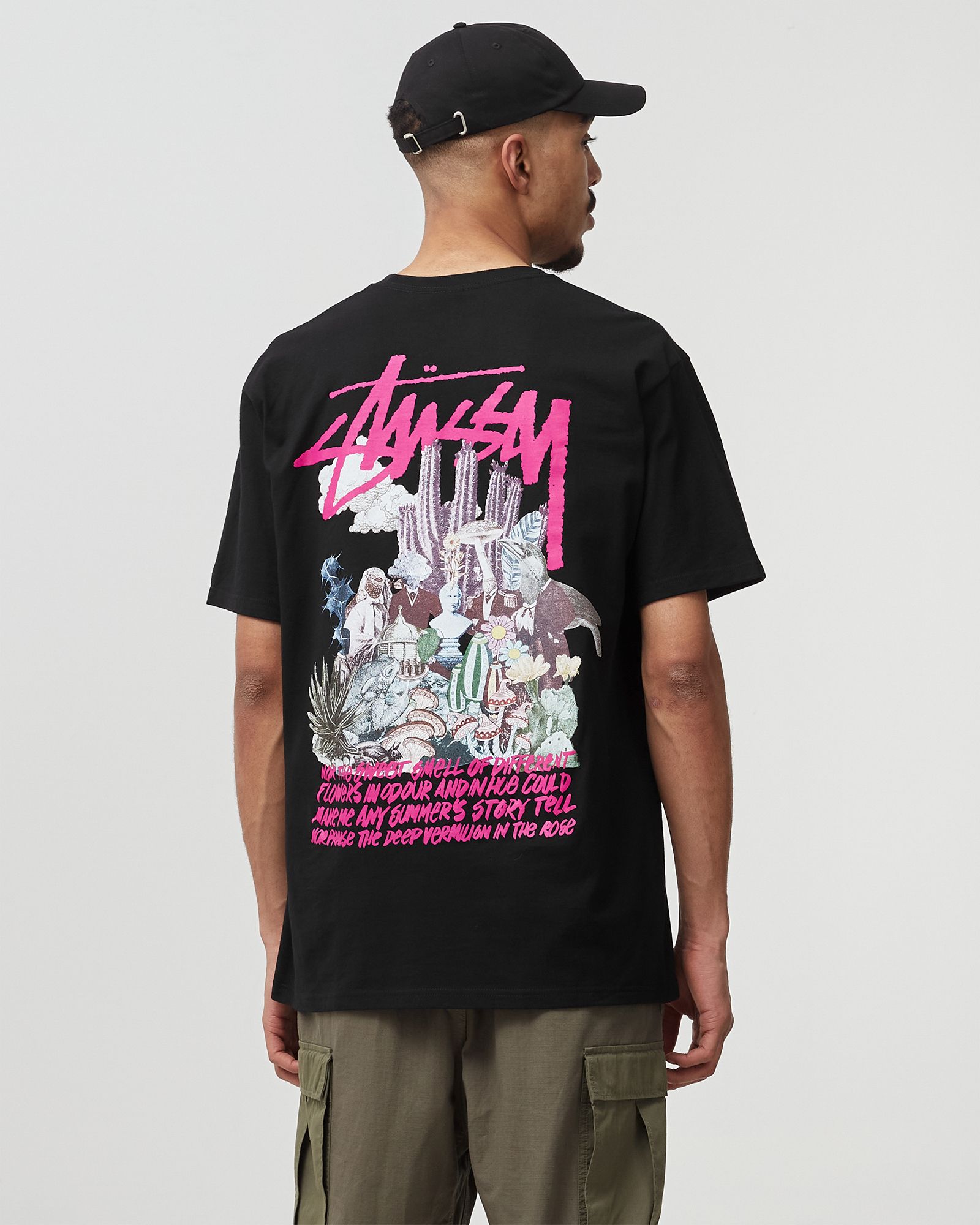 Stussy Psychedelic Tee Black | BSTN Store