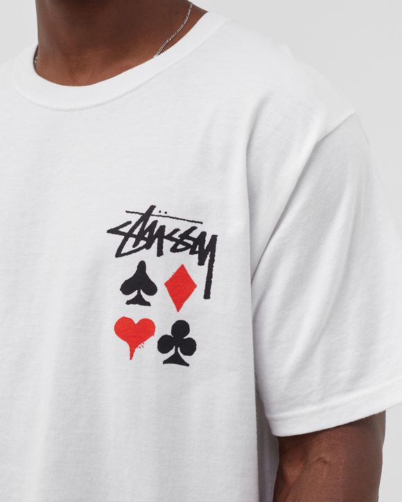 Stussy Full Deck 2 Tee White white