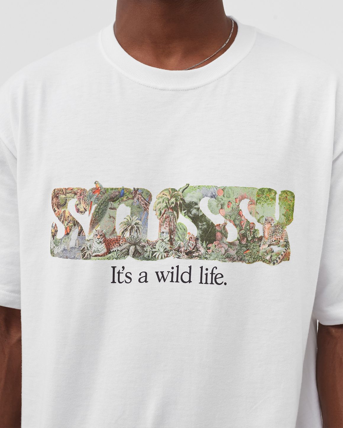 【Stussy】WILD LIFE ★Tシャツ★ STUSSY ステューシー Tシャツ 半袖 メンズ & レディース Its A