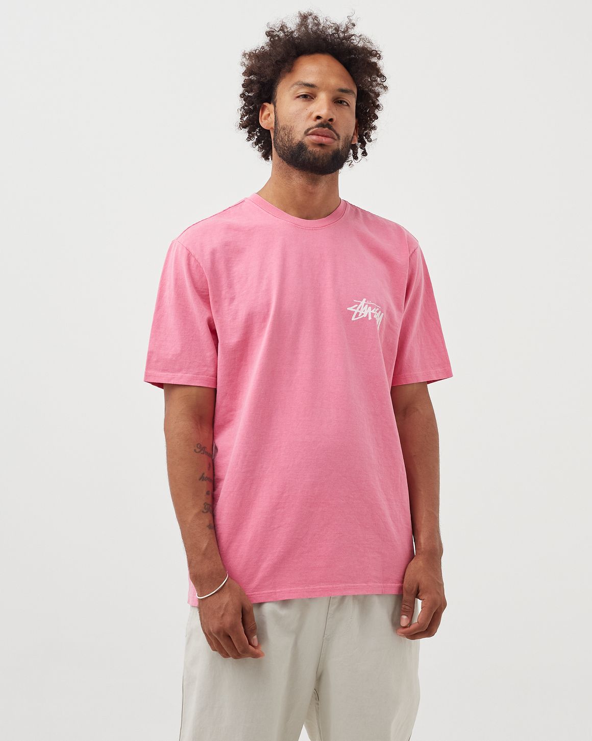 【STUSSY SP25'】Stussy Pitstop Pig. Dyed Tee 【STUSSY Tee Dyed SP25'】Stussy Pig. Pitstop