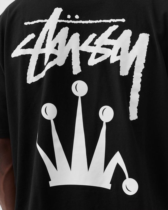 Stussy Stock Crown Tee Black | BSTN Store