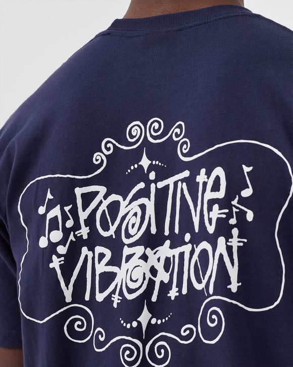 Stussy Positive Vibration Tee Blue - navy