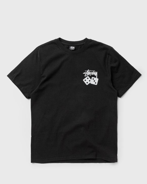 Stussy Dice Pig. Dyed Tee Black | BSTN Store