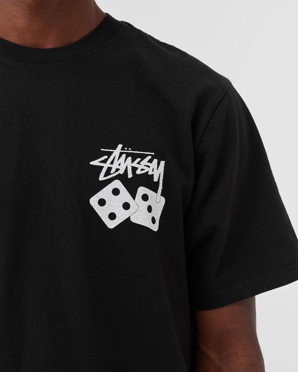 Stussy Dice Pig. Dyed Tee Black | BSTN Store