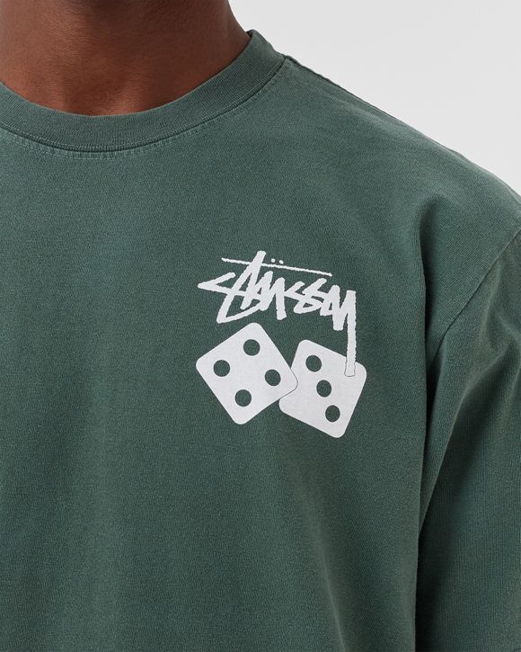 Stussy Dice Pig. Dyed Tee Green | BSTN Store
