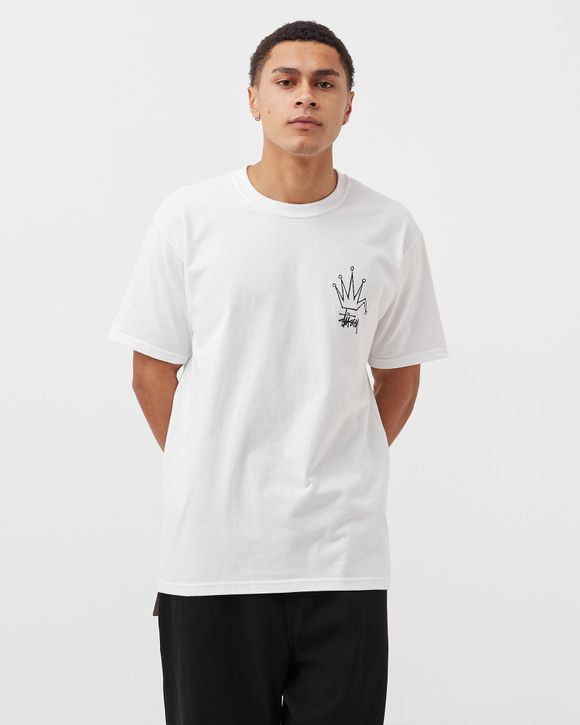 Stussy Broken Crown Tee White | BSTN Store