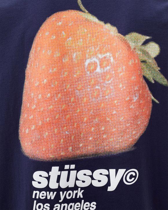 Stussy Strawberry Tee Blue | BSTN Store