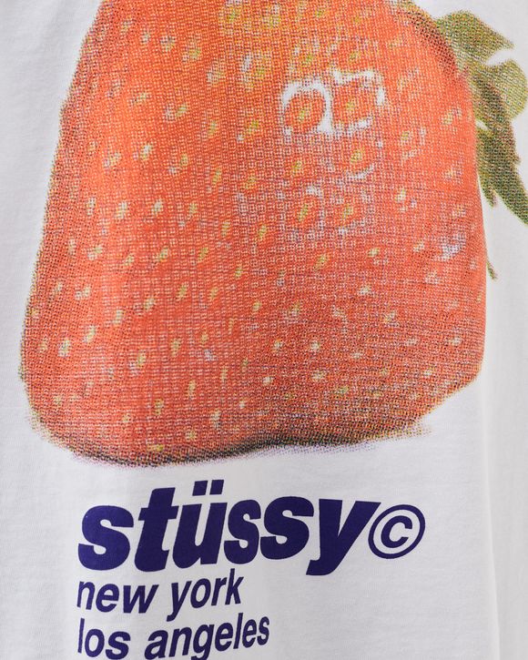 Stussy Strawberry Tee White - WHITE