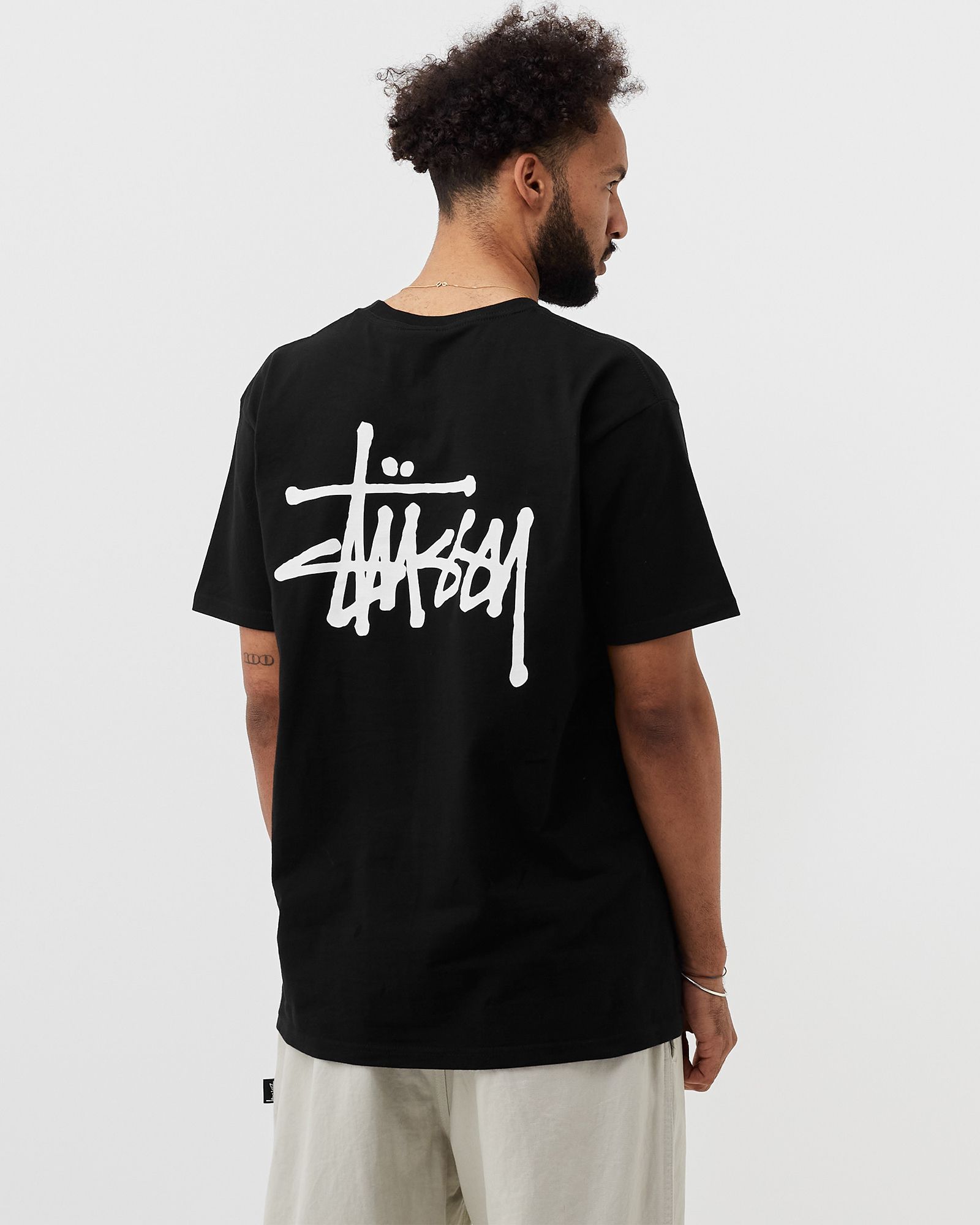 STUSSY BASIC THERMAL BLACK サーマル ブラック S NEW Stussy Shirt Mens Large Black Thermal Stock Tee | eBay