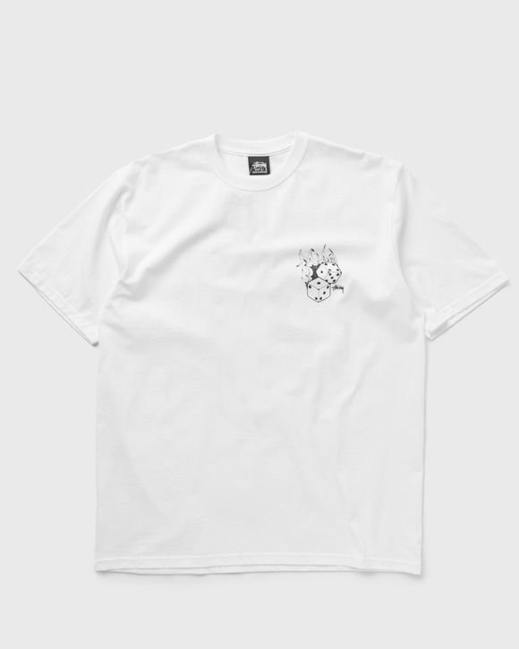 Stussy Fire Dice Tee White | BSTN Store