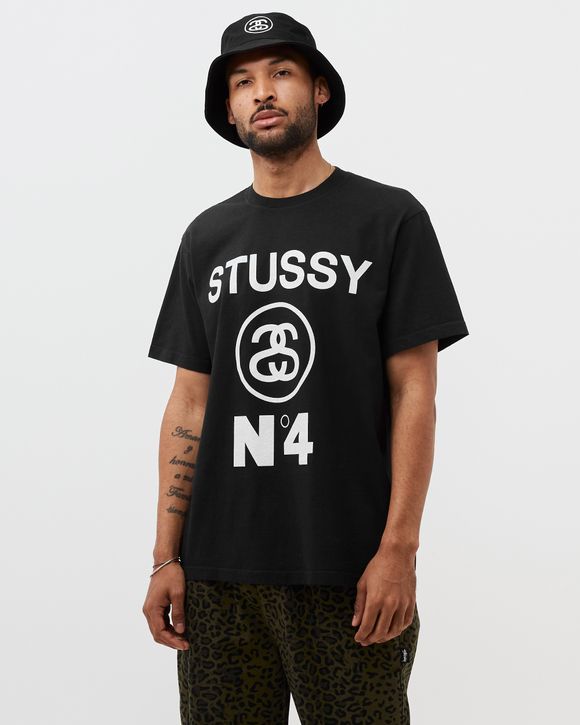 Stussy Stussy No.4 Pig. Dyed Tee Black - black