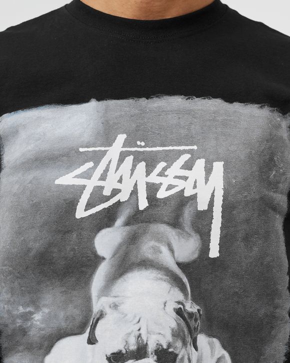 Stussy Bulldog Tee Black - BLACK