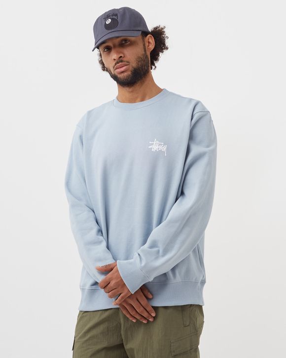 Stussy basic crew sweatshirt new arrivals