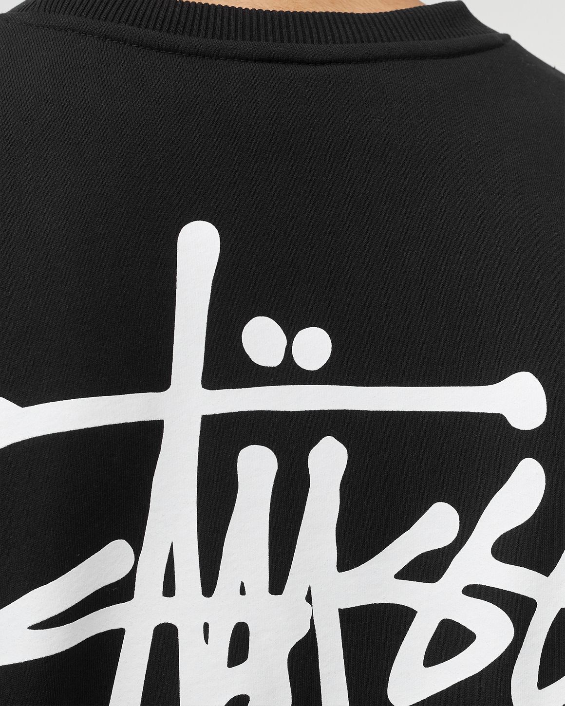 Stussy Basic Crew Black | BSTN Store