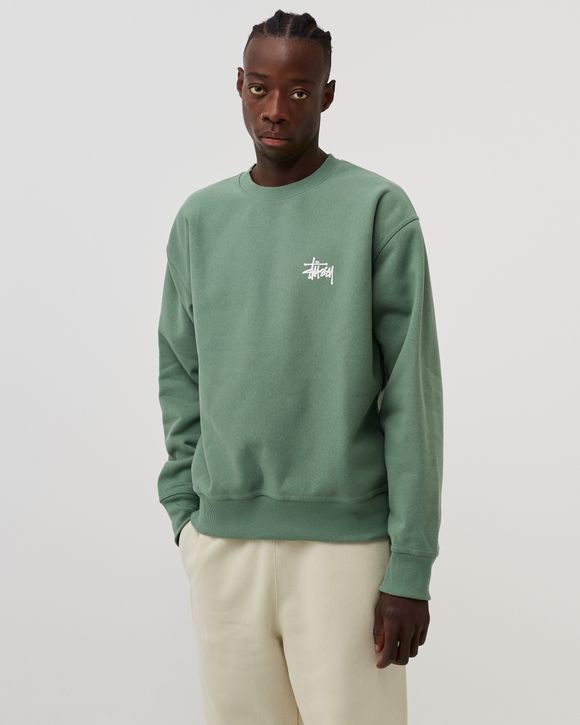 Stussy Basic Stussy Crew Green - green