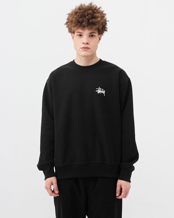 Stussy Basic Stussy Crew Black | BSTN Store