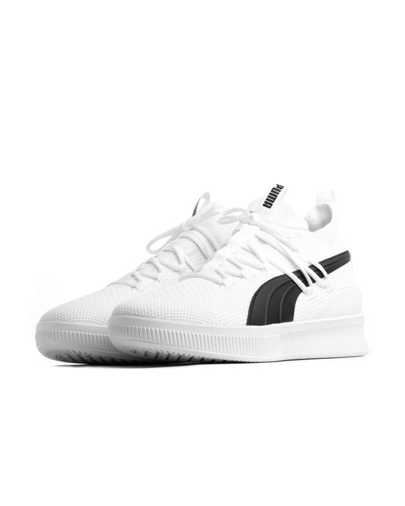 Puma clyde clearance court black white