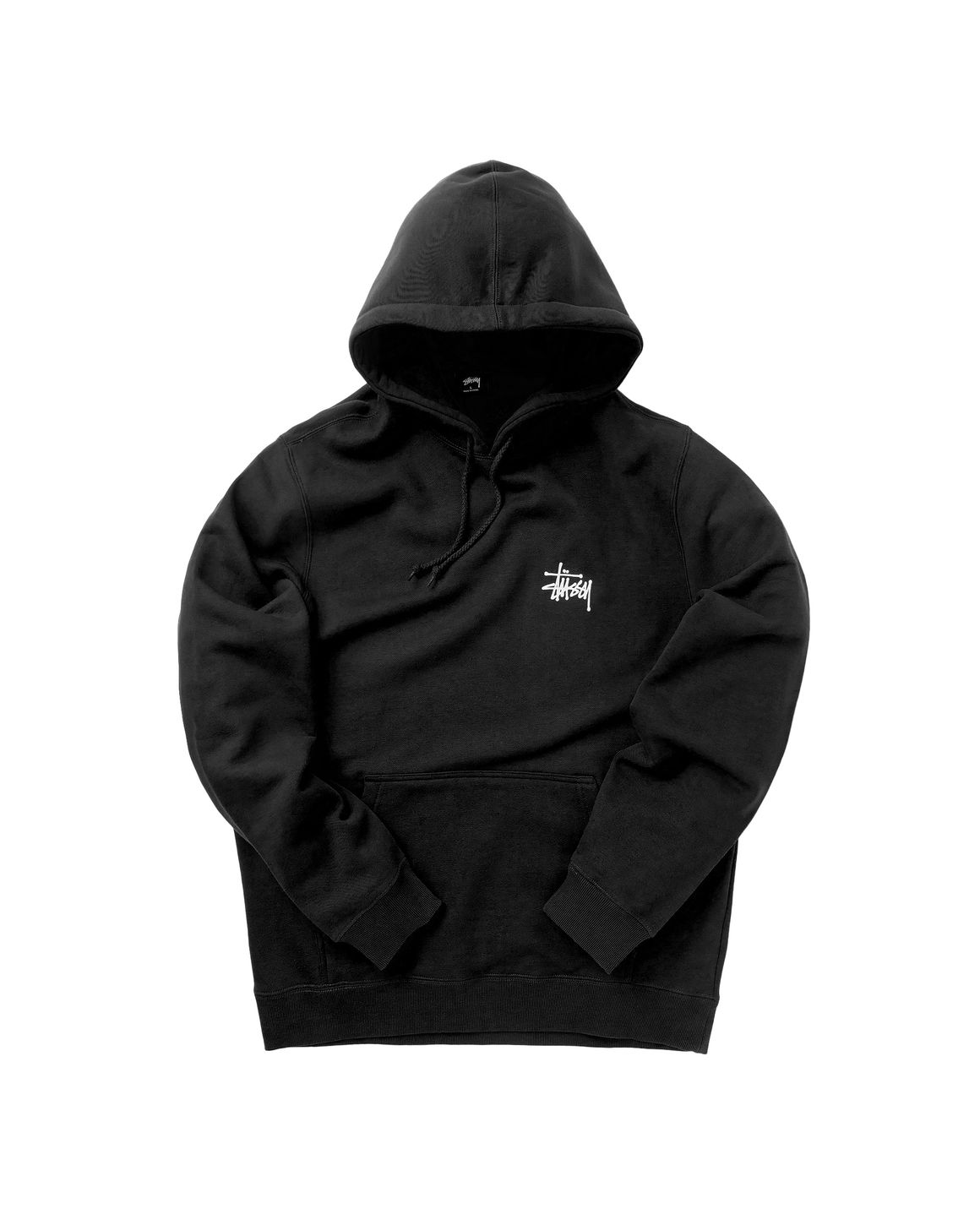 Stussy BASIC STUSSY HOODIE Black | BSTN Store