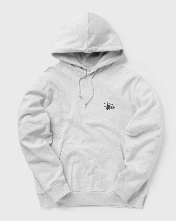 Stussy Basic Hoodie Grey ash heather