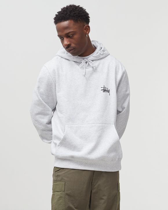 Basic grey discount stussy hoodie