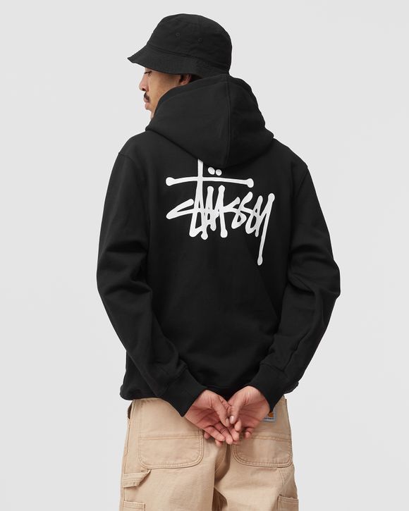 stussy hoodie noir