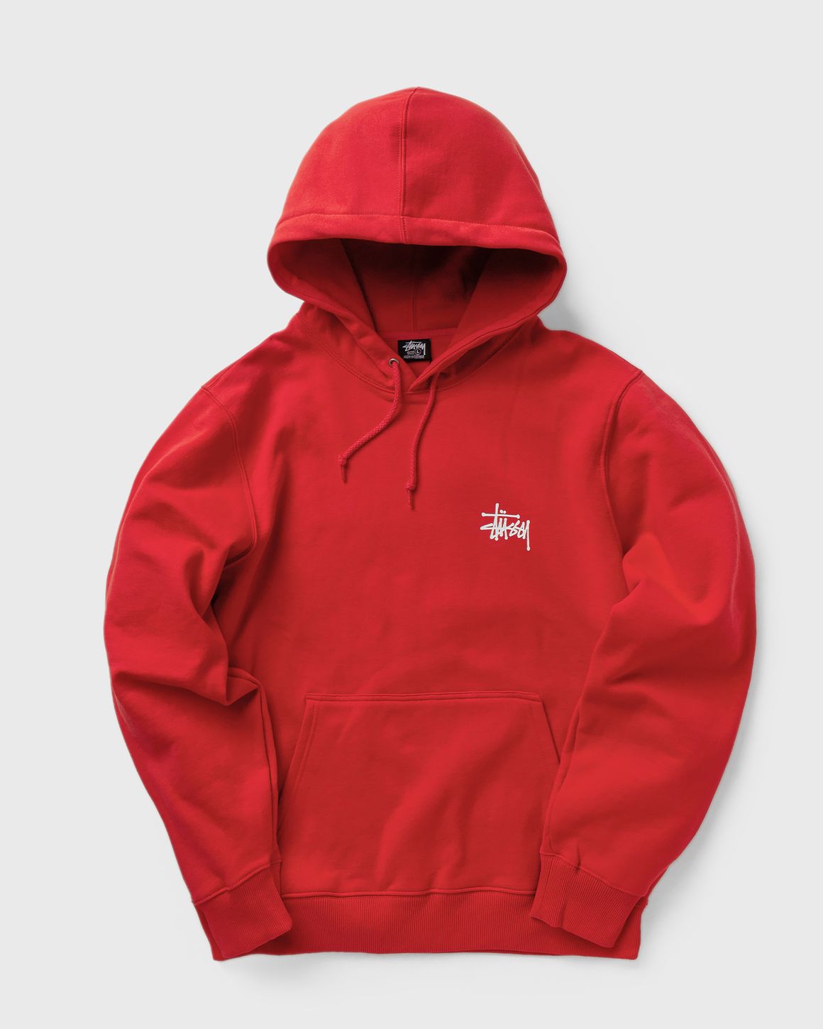Stussy Basic Hoodie Red BSTN Store