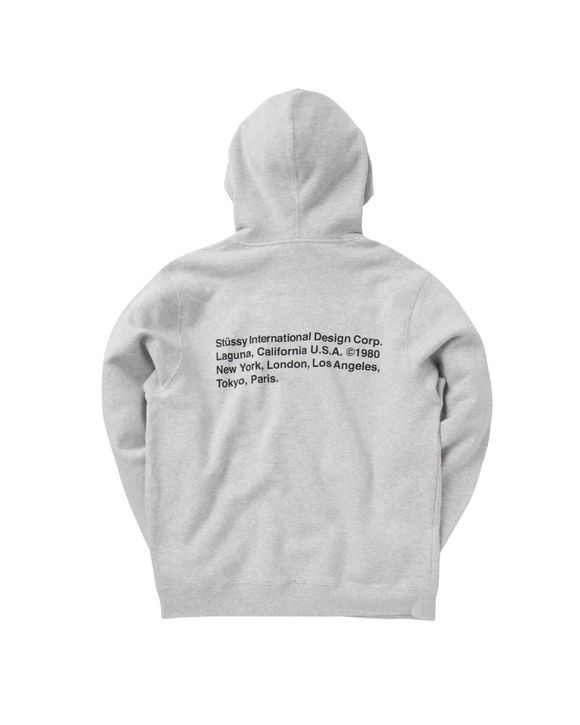 Grijze stussy online hoodie